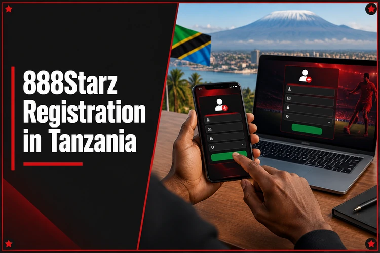 888Starz Registration in Tanzania